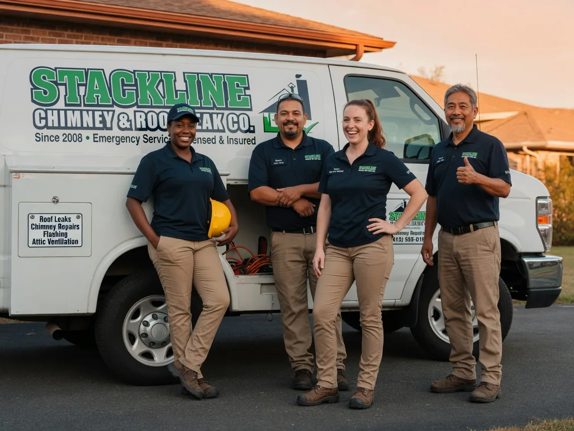 Chimney flashing repair company in Morrison, IL